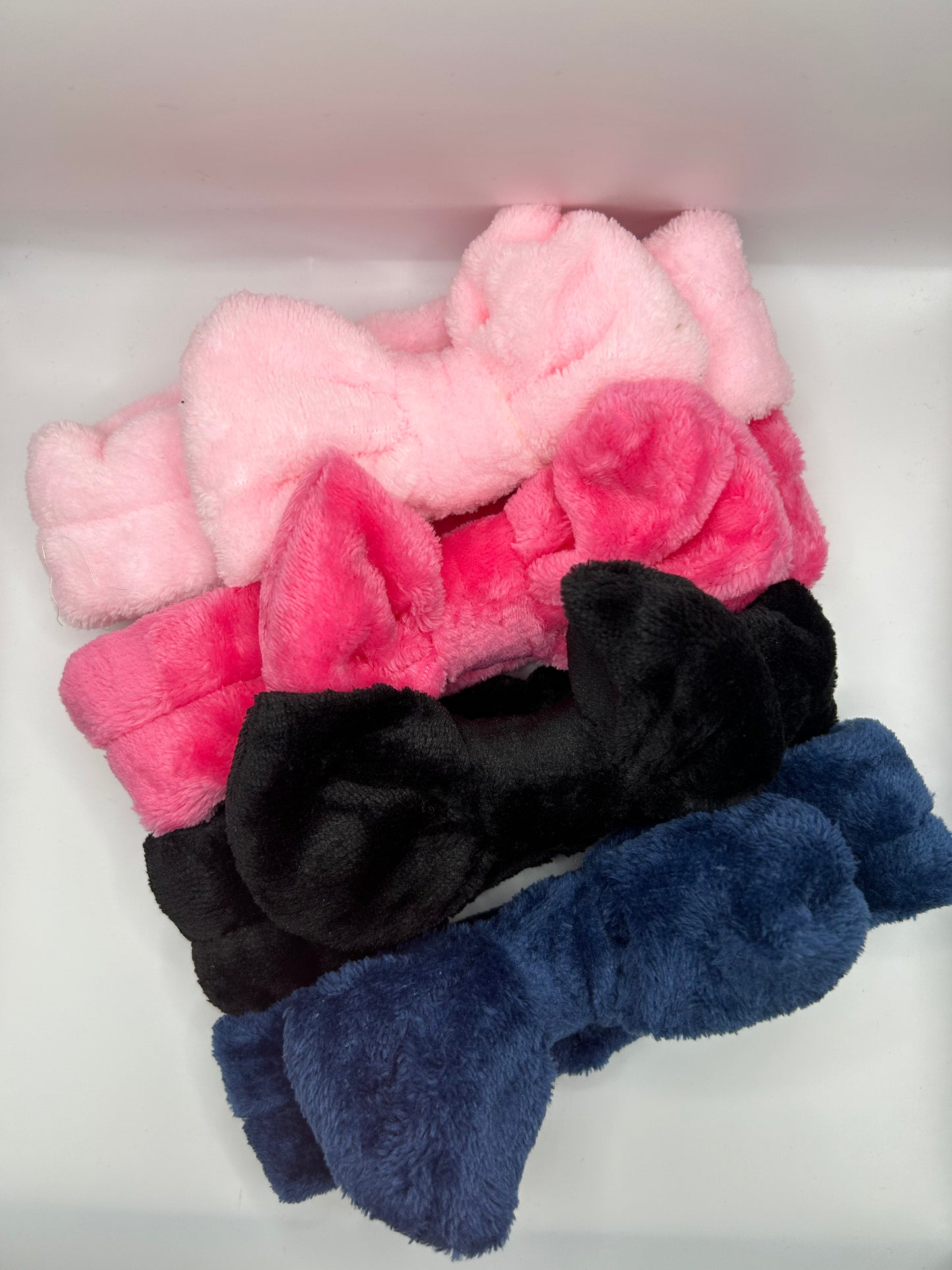 Fluffy Head Bands (Black)