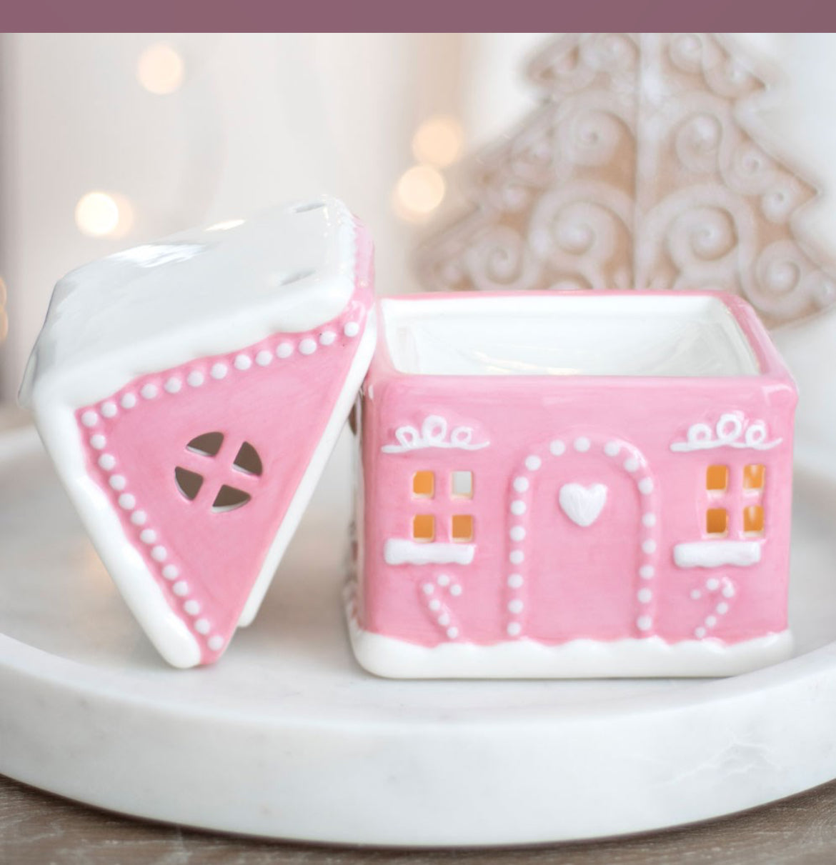 Pink Gingerbread Burner