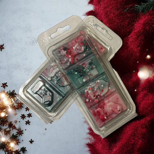 Candy Cane & Christmas Magic Wax Snap Bar