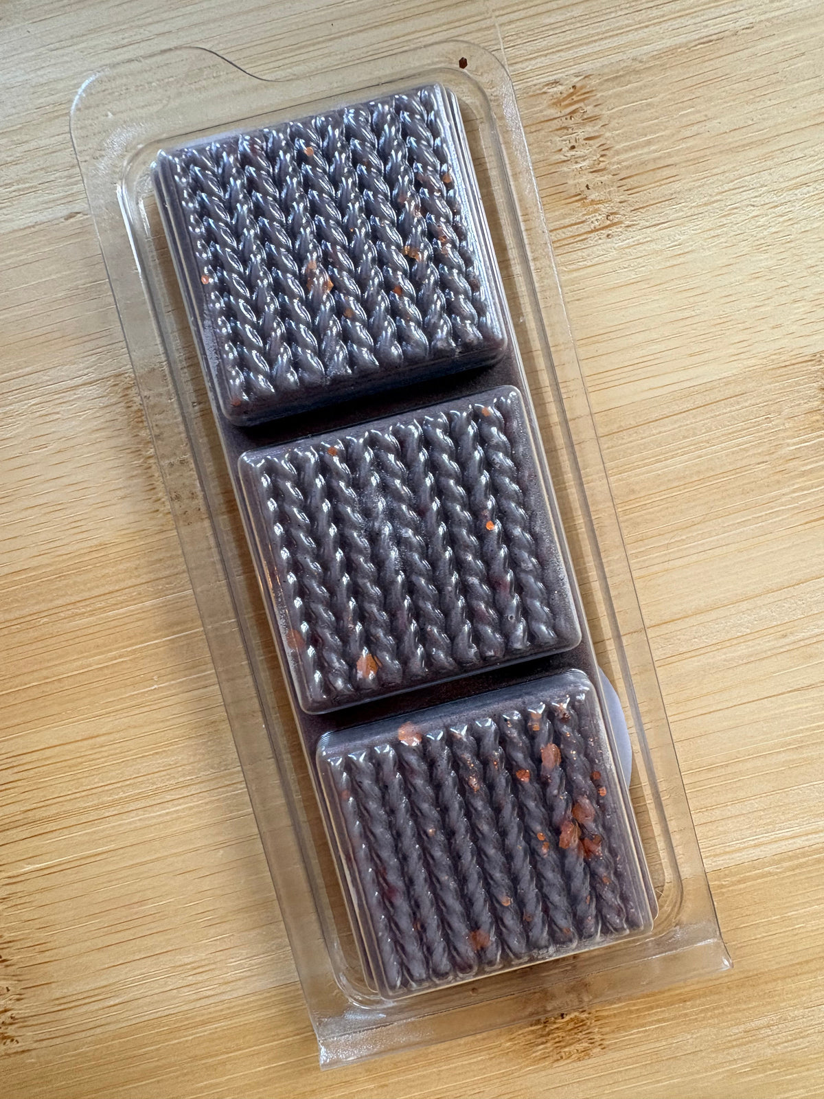 Spiced Pumpkin Knitted Snap Bar