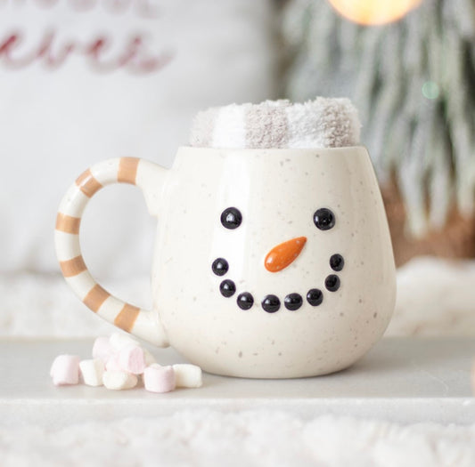 Snowman Mug & Socks Set