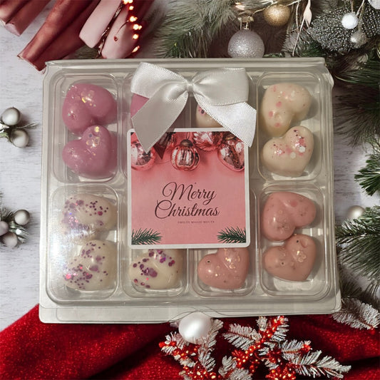 Pink Christmas Wax Melt Gift Collection